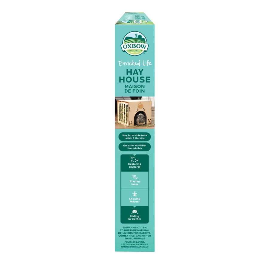 Oxbow Animal Health Enriched Life Small Aimal Play Hay House Tan, 1ea/One Size