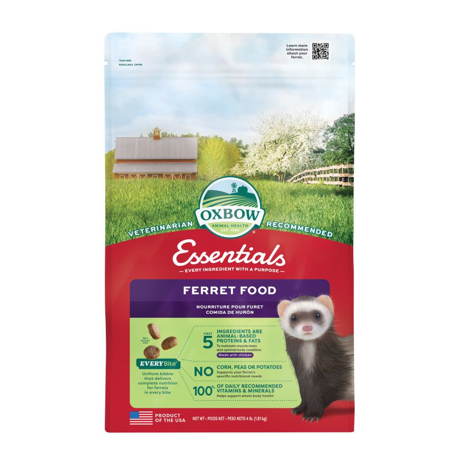 Oxbow Animal Health Essentials Ferret Food 1ea/4 lb