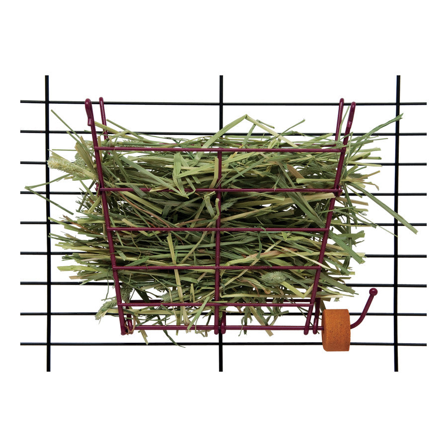 Kaytee Hay Manger Feeder With Salt Hanger Assorted, 1ea/4 in X 8 in X 7.25 in