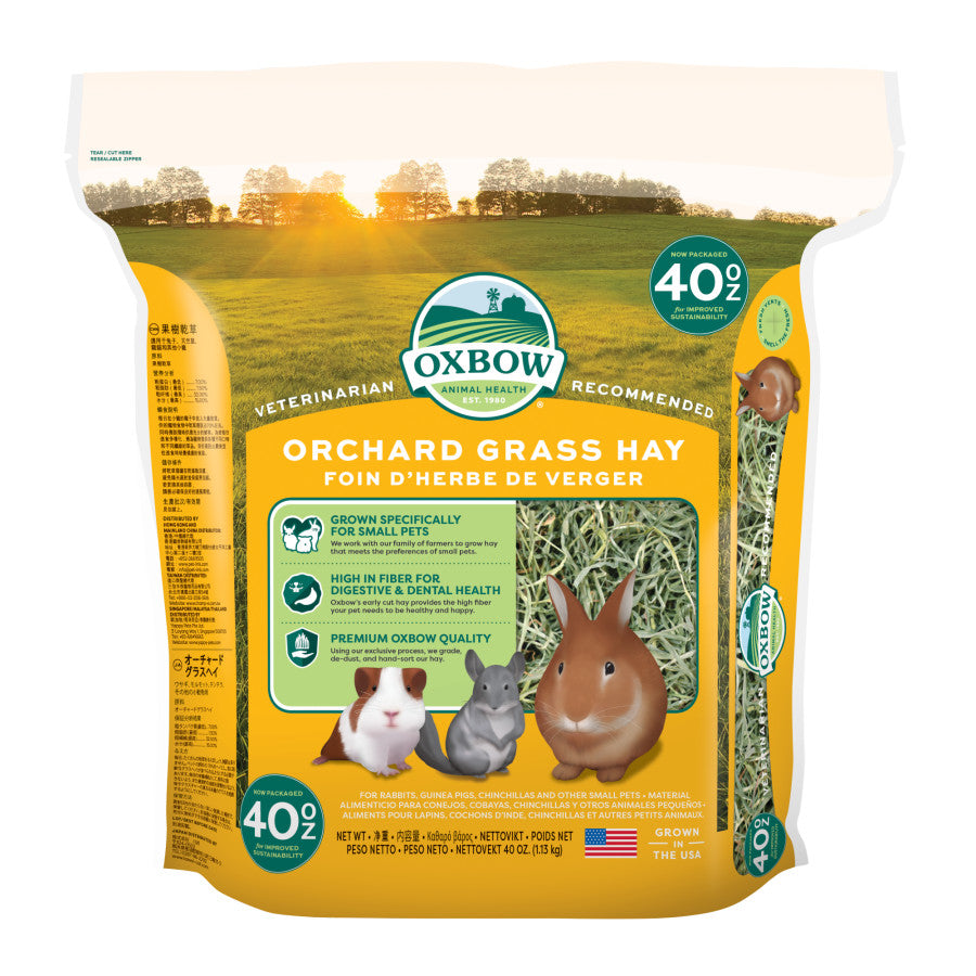 Oxbow Animal Health Orchard Grass Hay 1ea/40 oz