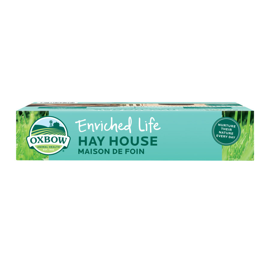 Oxbow Animal Health Enriched Life Small Aimal Play Hay House Tan, 1ea/One Size