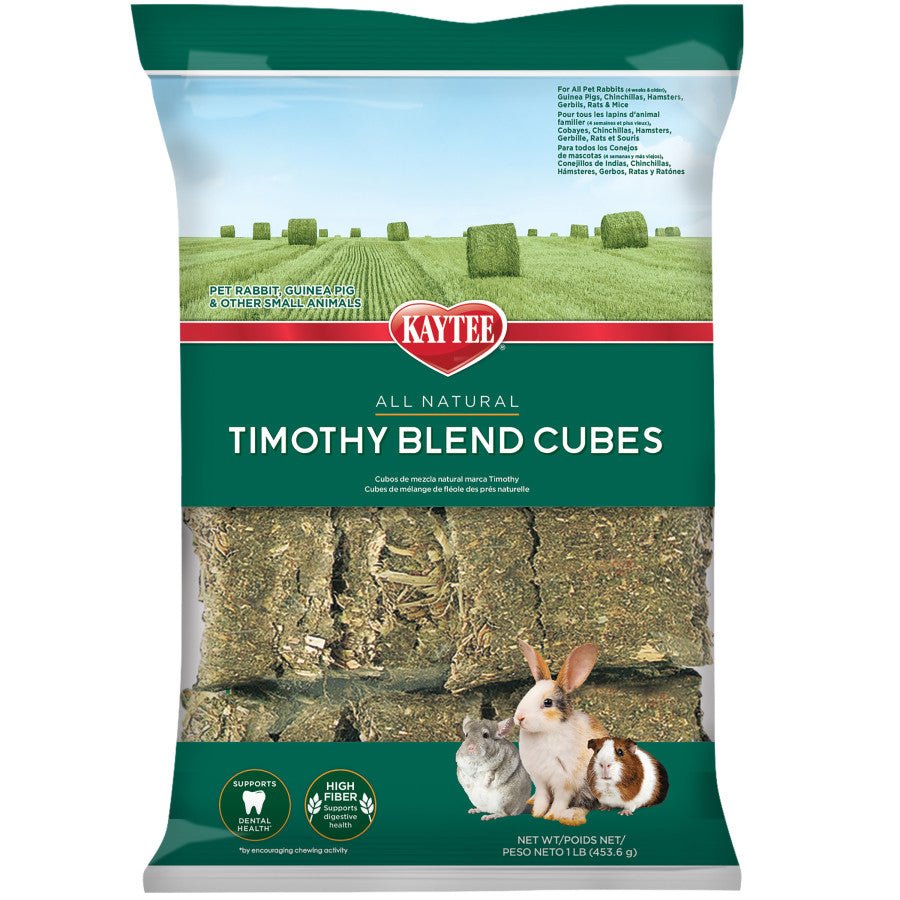 Kaytee Timothy Hay Blend Cubes 1ea/1 lb