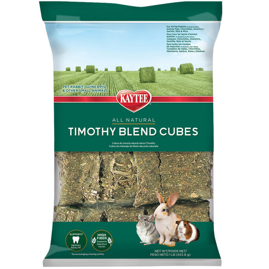 Kaytee Timothy Hay Blend Cubes 1ea/1 lb