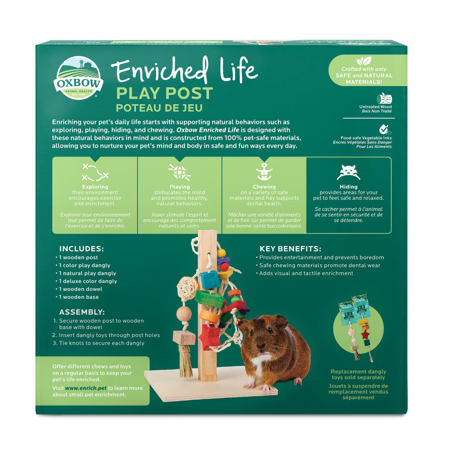 Oxbow Animal Health Enriched Life Play Post Small Animal Toy 1ea/One Size