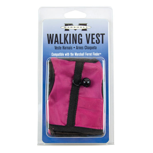 Marshall Pet Products Ferret Finder Walking Vest Maroon, 1ea/MD