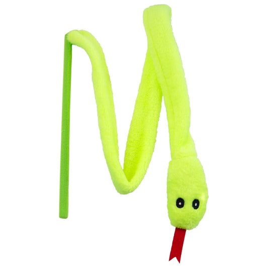 Marshall Pet Products Ferret Teaser Snake Toy Green, 1ea/One Size