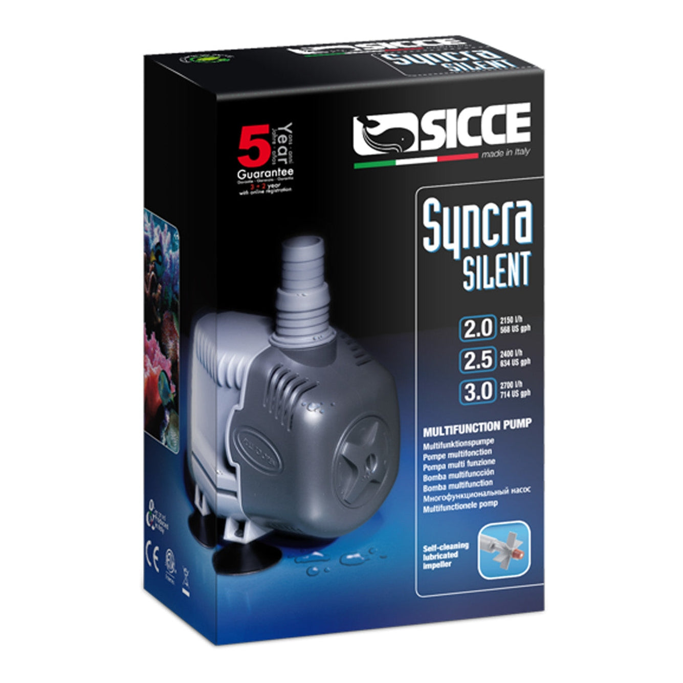 Sicce SYNCRA SILENT 3.0 Pump - 714 GPH 1ea