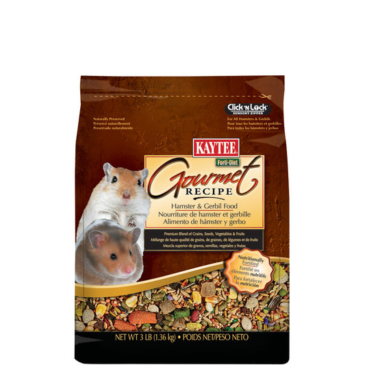 Forti-Diet Gourmet Recipe Hamster/Gerbil 1ea/3 lb