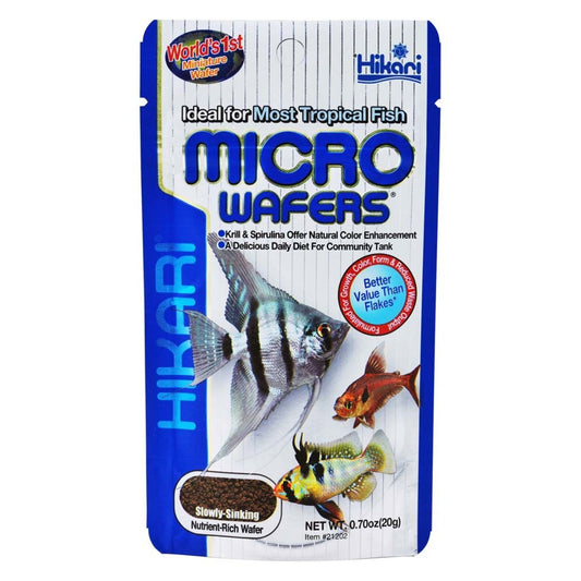 Hikari USA Tropical Micro Wafers Slow Sinking Wafer Fish Food 1ea/0.7 oz