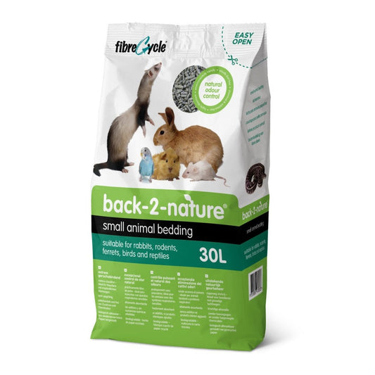 Back 2 Nature Small Animal Bedding 1ea/30 l, 25.5 lb