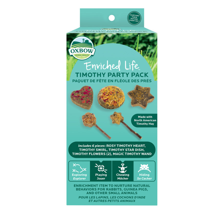 Oxbow Animal Health Enriched Life Timothy Party Pack Small Animal Chews 1ea/One Size