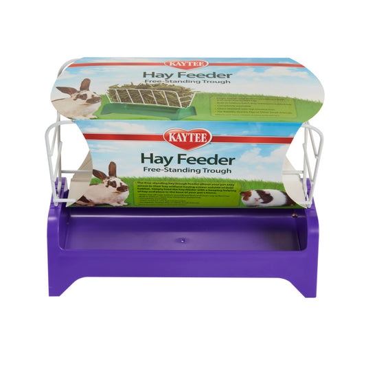 Kaytee Free Standing Trough Hay Feeder Assorted, 1ea/7 in