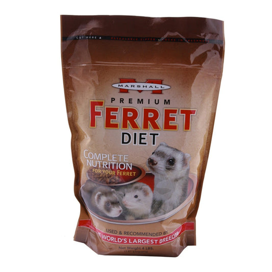 Marshall Pet Products Premium Ferret Diet Dry Food 1ea/4 lb