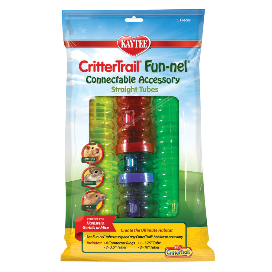 Kaytee CritterTrail Fun-nels Value Pack Tubes 1ea