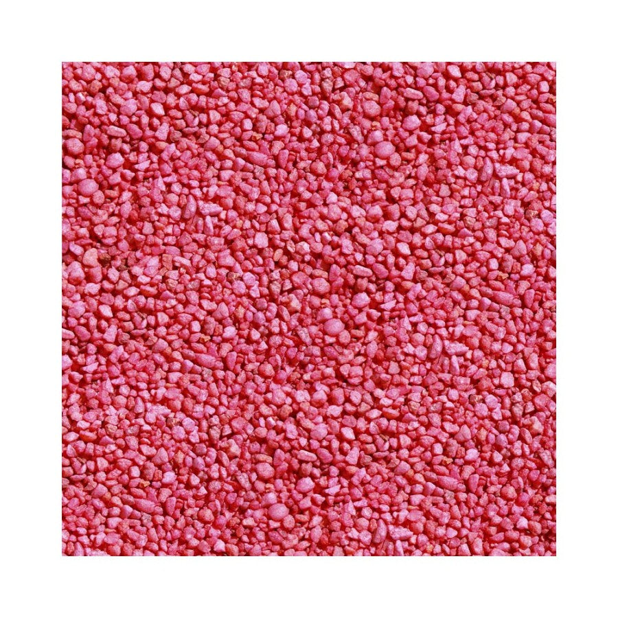 Pure Water Pebbles Premium Fresh Water Coated Aquarium Gravel Neon Red, 1ea/25 lb