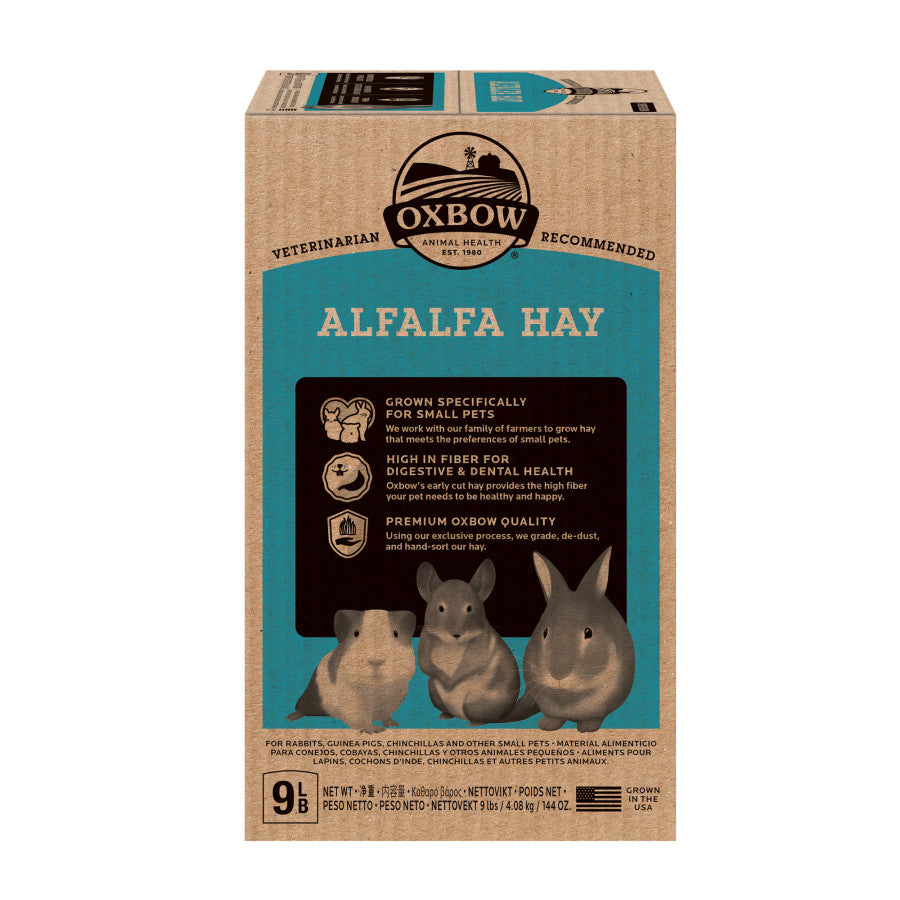 Oxbow Animal Health Alfalfa Hay Small Animal Treat 1ea/9 lb