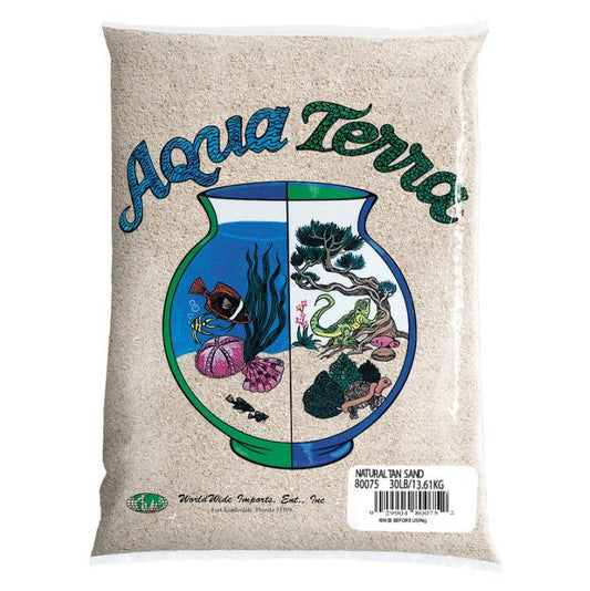 Aqua Terra Aquarium Sand Natural Tan, 1ea/5 lb