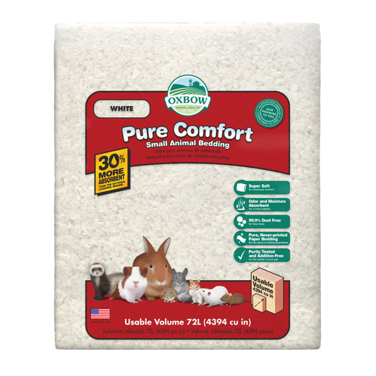 Oxbow Animal Health Pure Comfort Small Animal Bedding White, 1ea/72 l