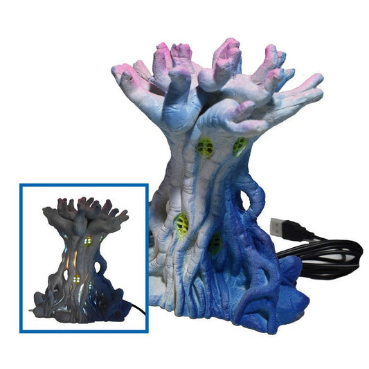 Hikari USA Weird Waters Mellos Castle LED Resin Ornament 1ea/6 in