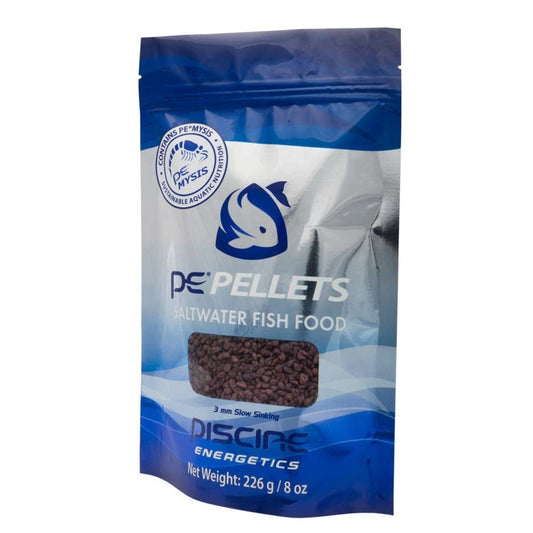 Piscine Energetics Pellets Saltwater Fish Food 1ea/8 oz