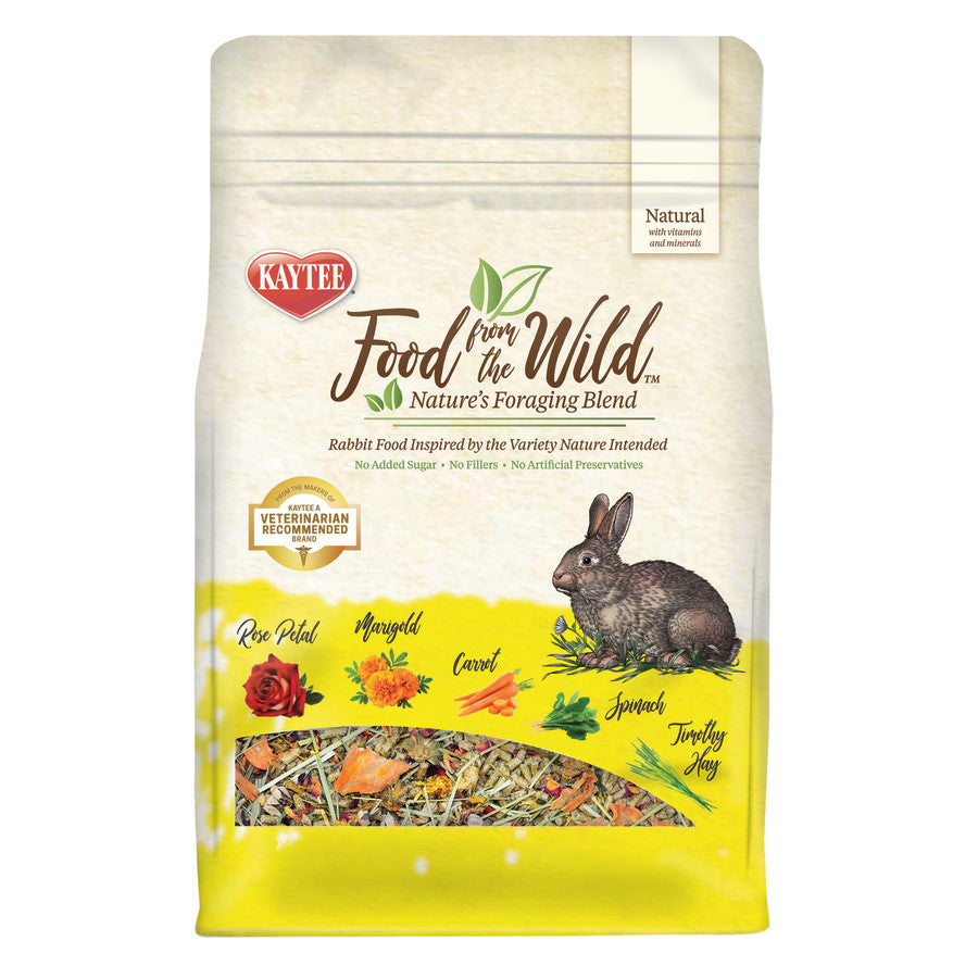 Kaytee Food From The Wild Rabbit 1ea/4 lb