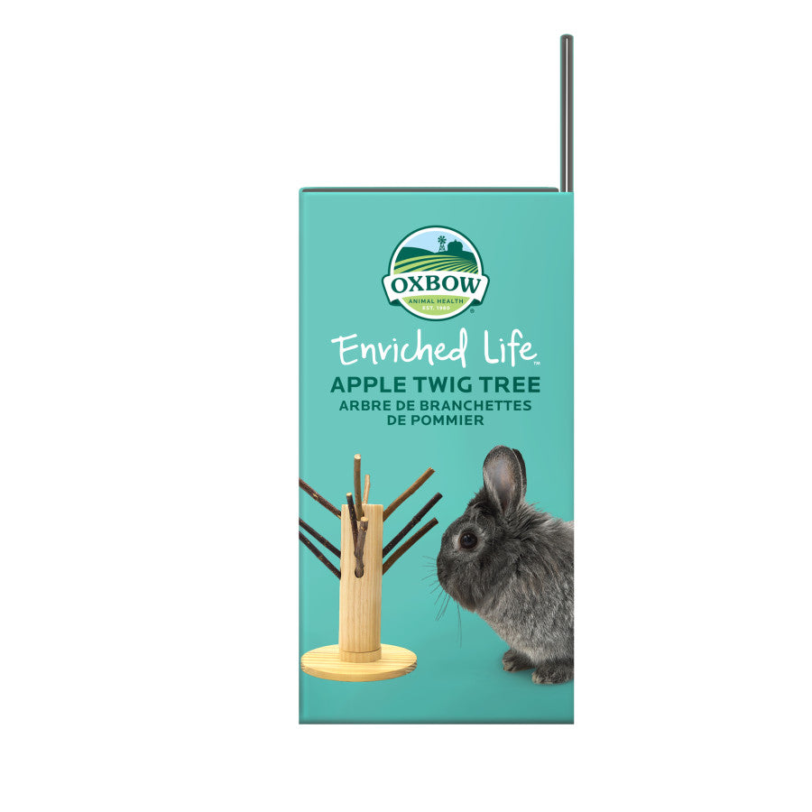 Oxbow Animal Health Enriched Life Small Animal Apple Twig Tree Treat Hanger 1ea/One Size