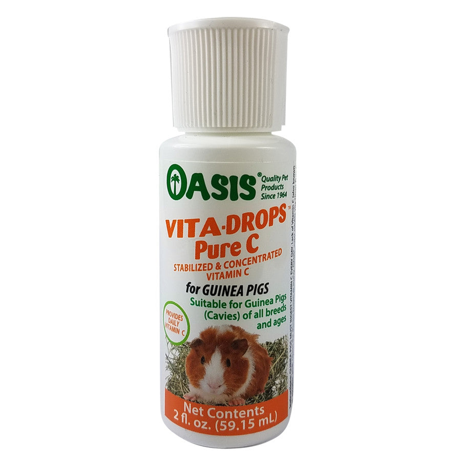 Oasis Vita-Drops Pure Vitamin C for Guinea Pigs 1ea/2 fl oz