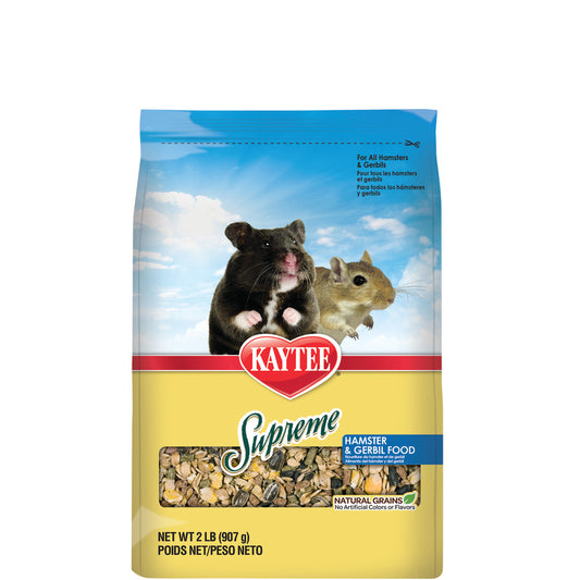 Kaytee Supreme Hamster and Gerbil Food 1ea/2 lb