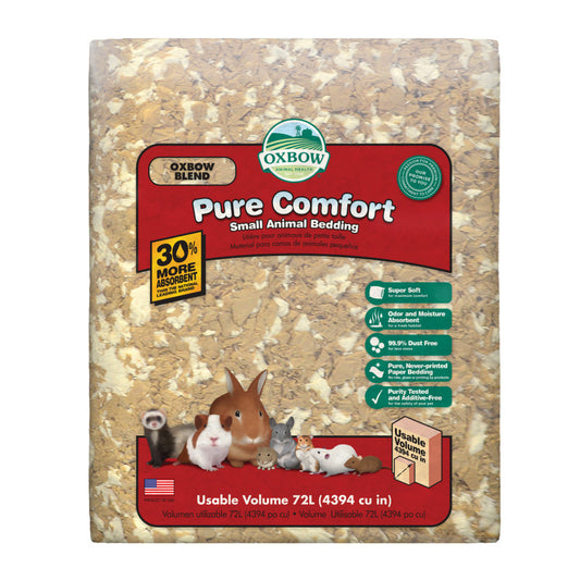 Oxbow Animal Health Pure Comfort Small Animal Bedding Blend, 1ea/72 l