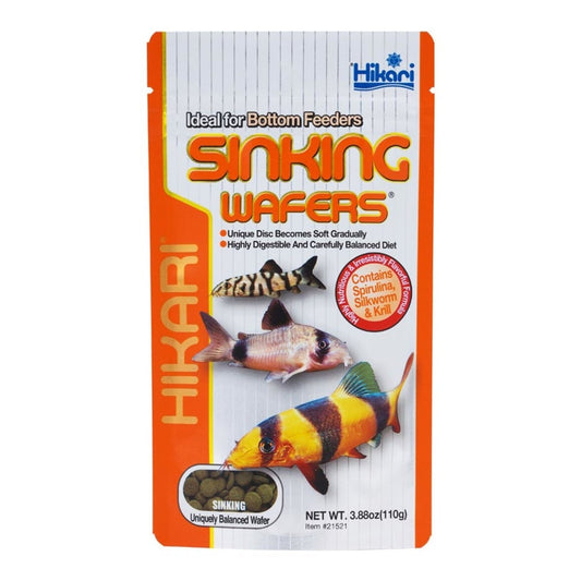 Hikari USA Sinking Wafers Rapidly Sinking Wafer Fish Food 1ea/3.88 oz