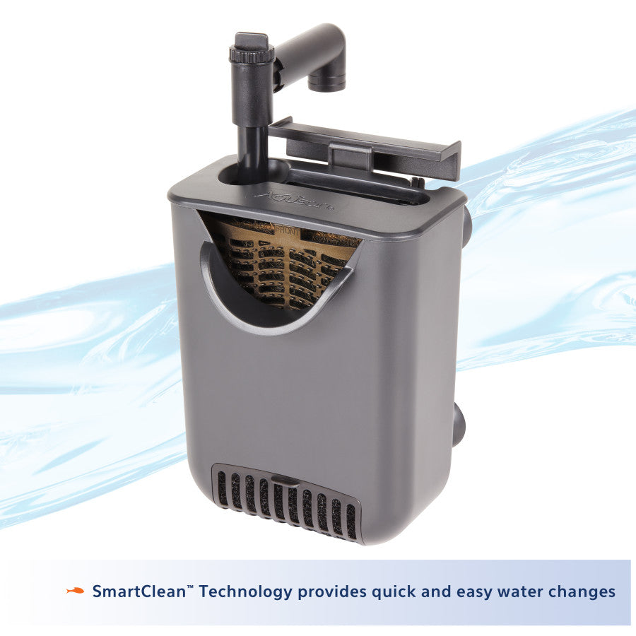 Aqueon QuietFlow® Internal Filter with SmartClean™ Technology 1ea/Shrimp SMall