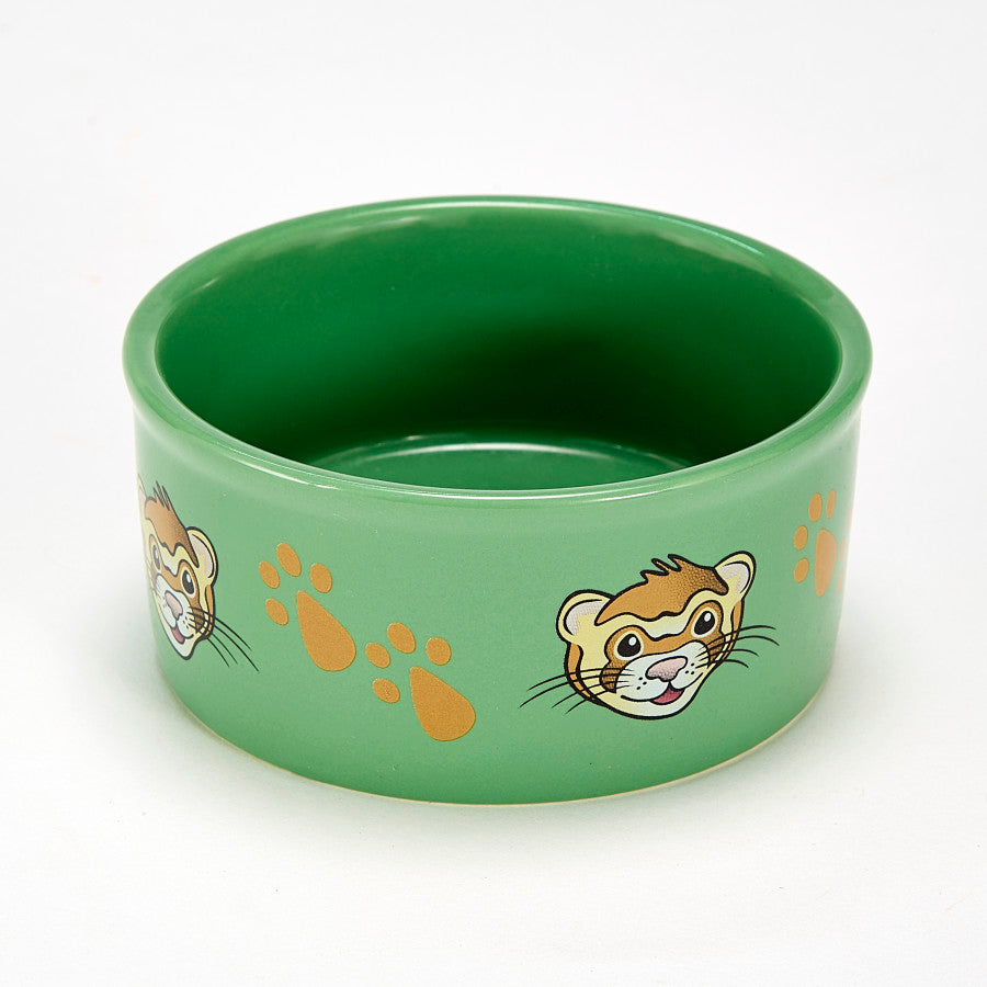 Kaytee Paw-Print PetWare Bowl Ferret, 1ea/4.25 in