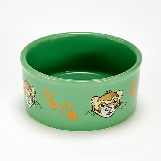 Kaytee Paw-Print PetWare Bowl Ferret, 1ea/4.25 in