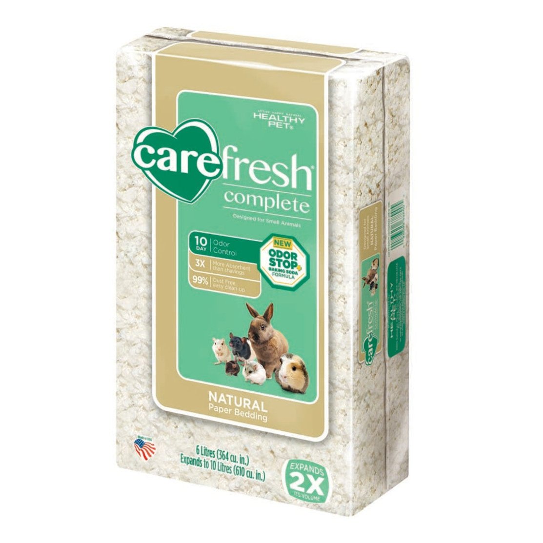 CareFRESH Complete Comfort Small Pet Bedding White, 1ea/10 l