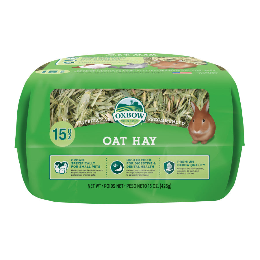 Oxbow Animal Health Oat Hay Small Animal Treat 1ea/15 oz