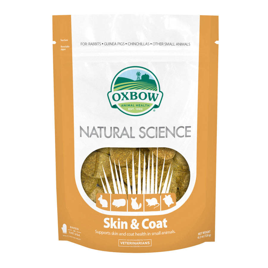 Oxbow Animal Health Natural Science Small Animal Skin & Coat Support Supplement 1ea/4.2 oz