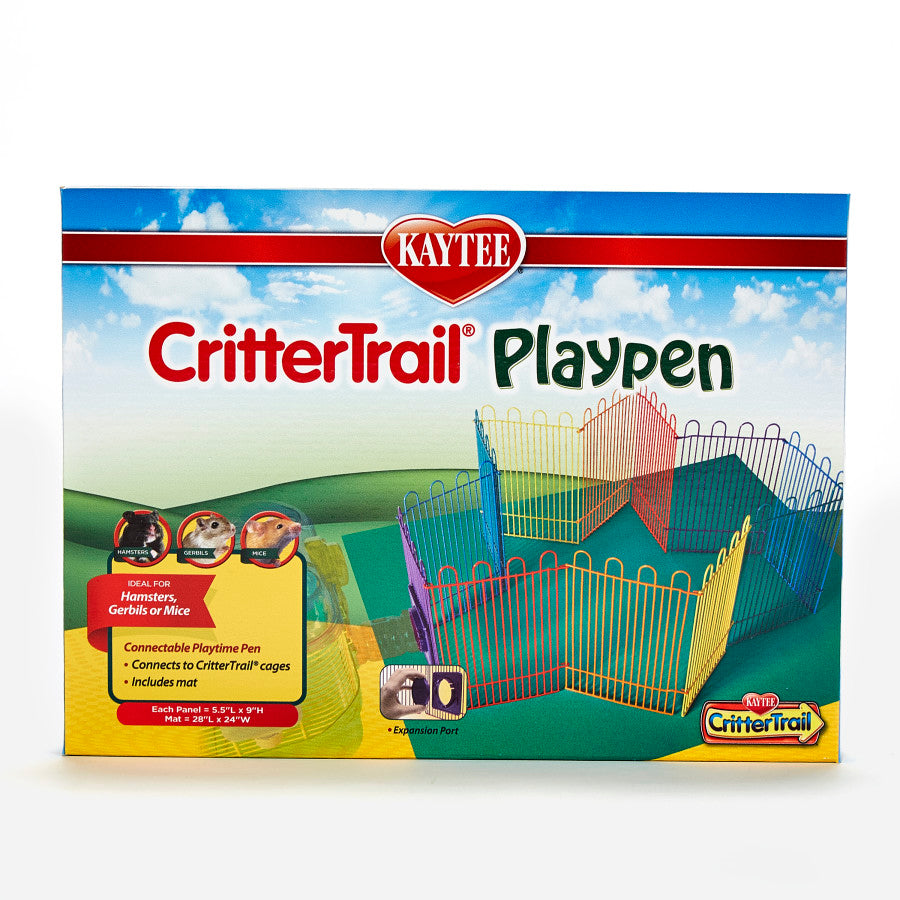 Kaytee CritterTrail Playpen With Mat 1ea