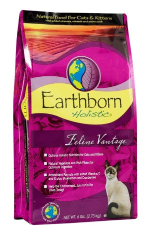 Earthborn Holistic Feline Vantage Dry Cat Food 1ea/5 lb