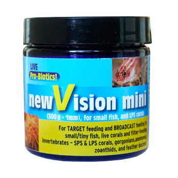 1.2oz New Vision Pellet/Flake Blend Mini V2O Aquarium