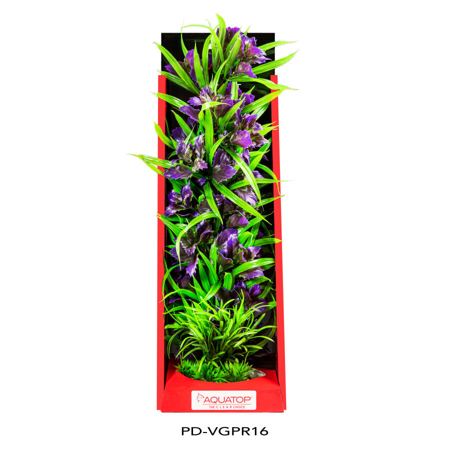 Aquatop Vibrant Garden Plant Purple, 1ea/16 in