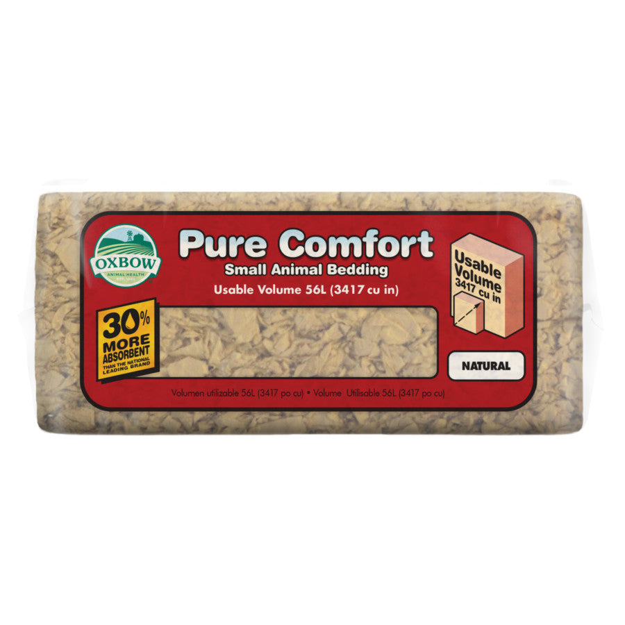 Oxbow Animal Health Pure Comfort Small Animal Bedding Natural, 1ea/56 l