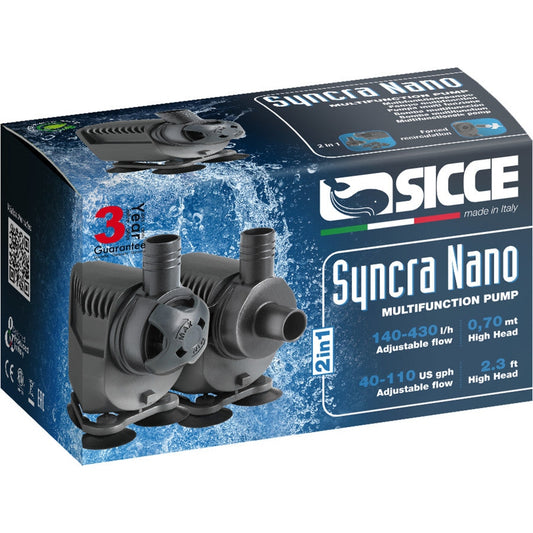 Sicce SYNCRA SILEN NANO Pump - 110 GPH 1ea