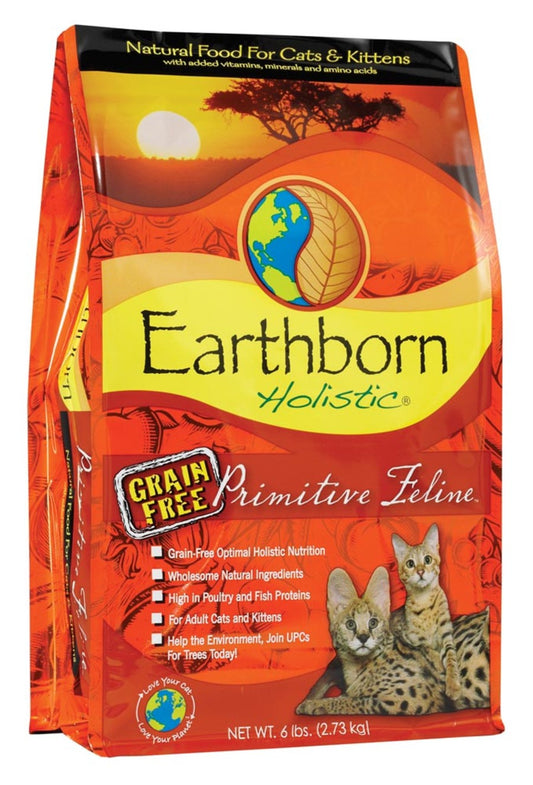 Earthborn Holistic Primitive Feline Grain Free Dry Cat Food 1ea/5 lb