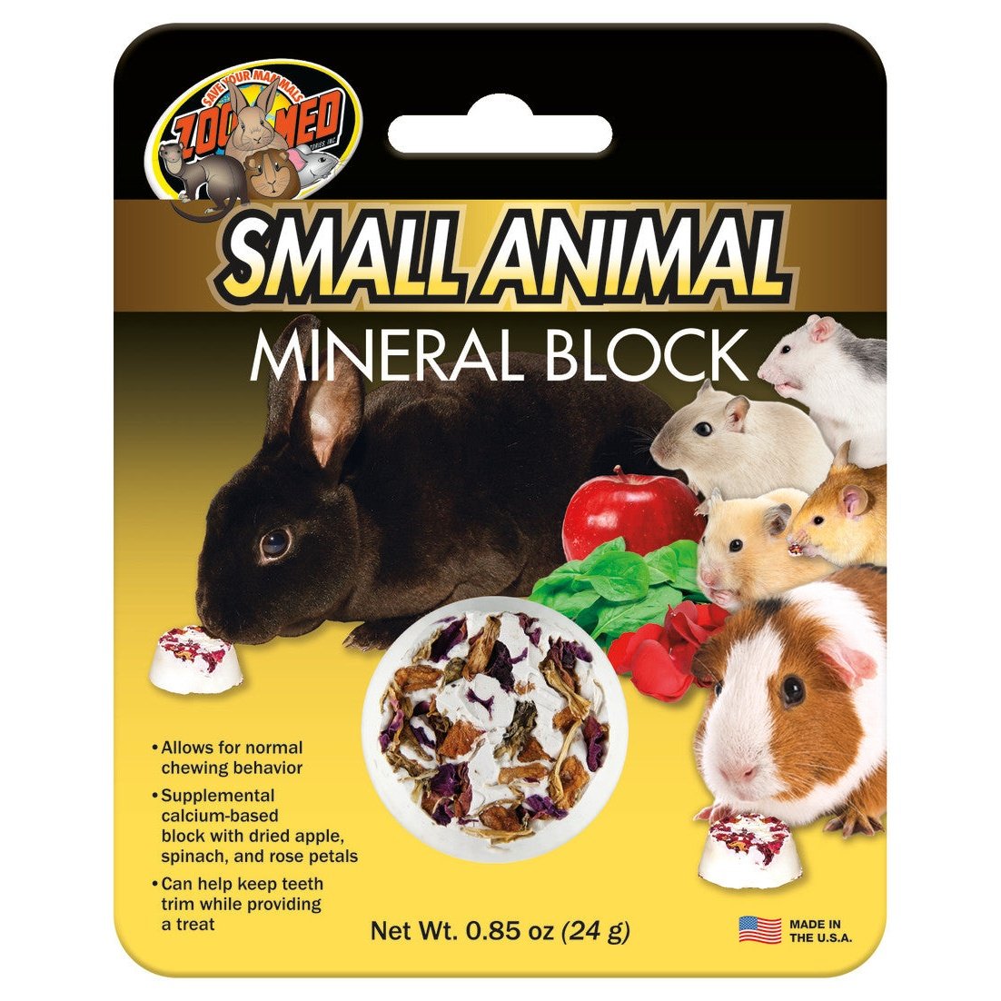 Zoo Med Small Animal Mineral Block 1ea/0.85 oz