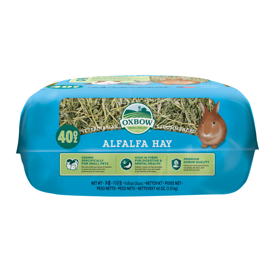 Oxbow Animal Health Alfalfa Hay Small Animal Treat 1ea/40 oz