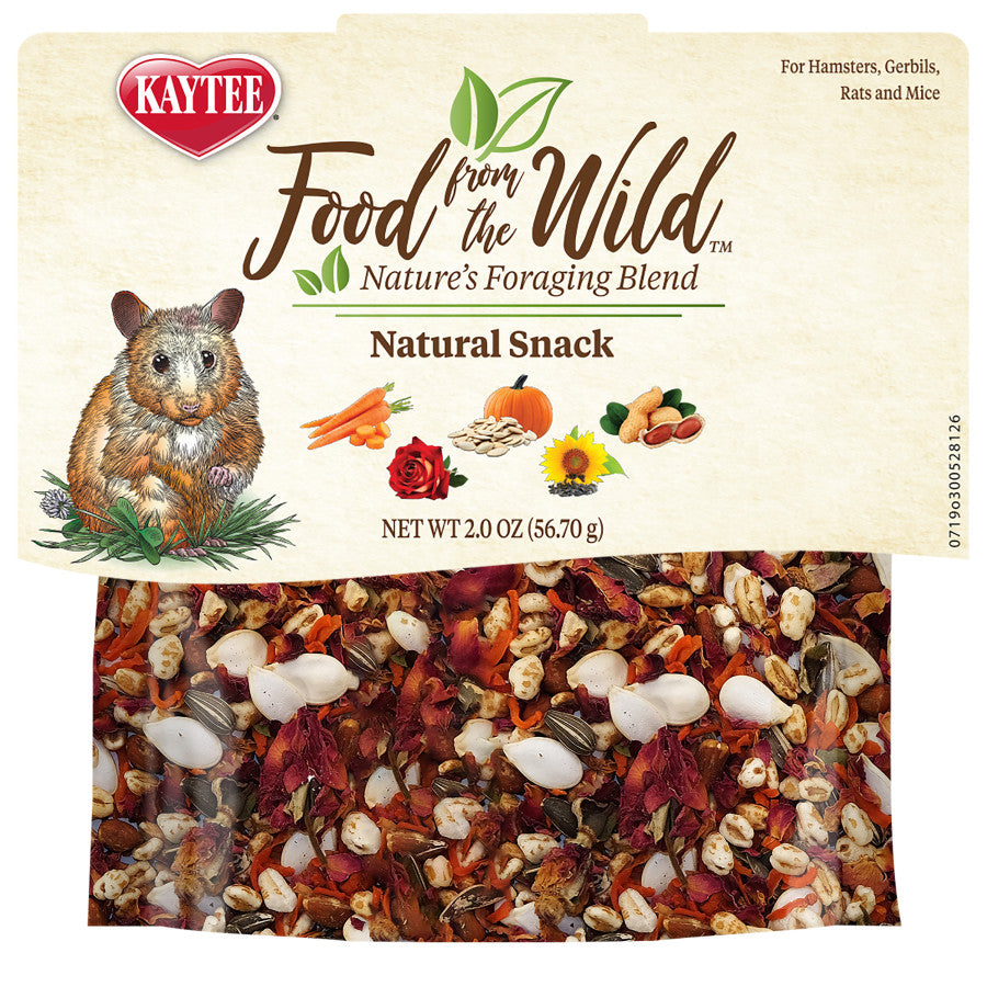 Kaytee Food from the Wild Natural Snack Hamster and Gerbil 1ea/2 oz