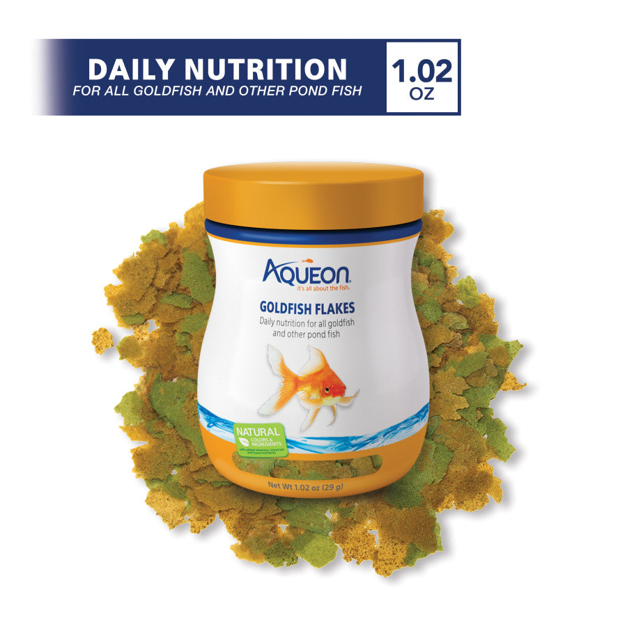 Aqueon Goldfish Flakes 1ea/1.02 oz