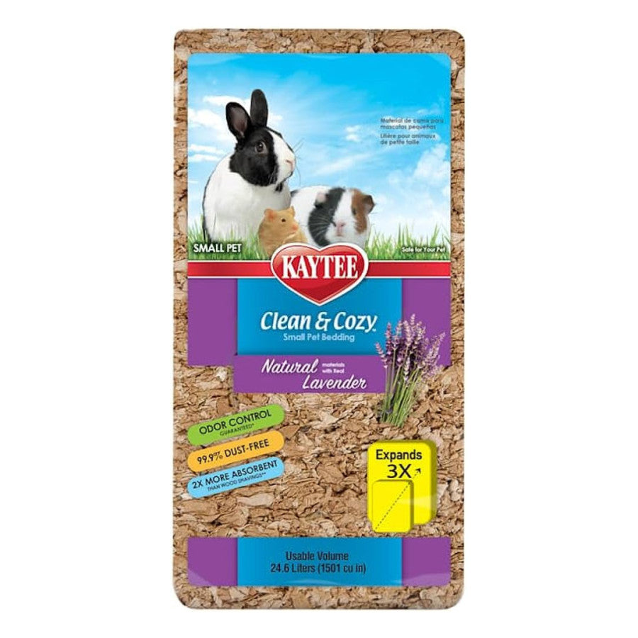 Kaytee Clean & Cozy Natural Bedding with Lavender 1ea/24.6 l