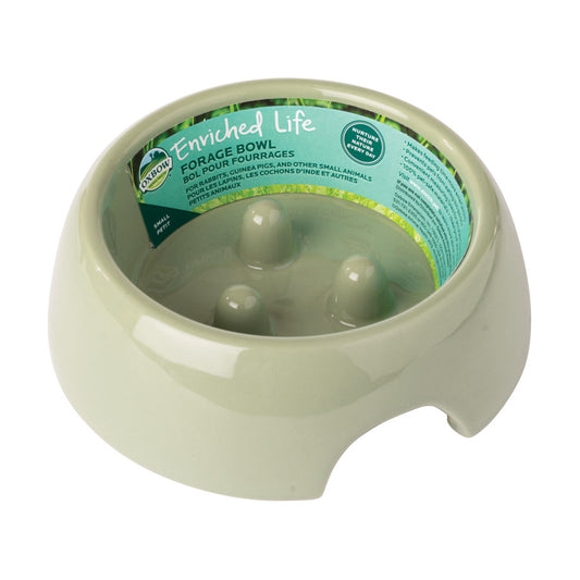 Oxbow Animal Health Enriched Life Forage Small Animal Bowl Tan, 1ea/SM