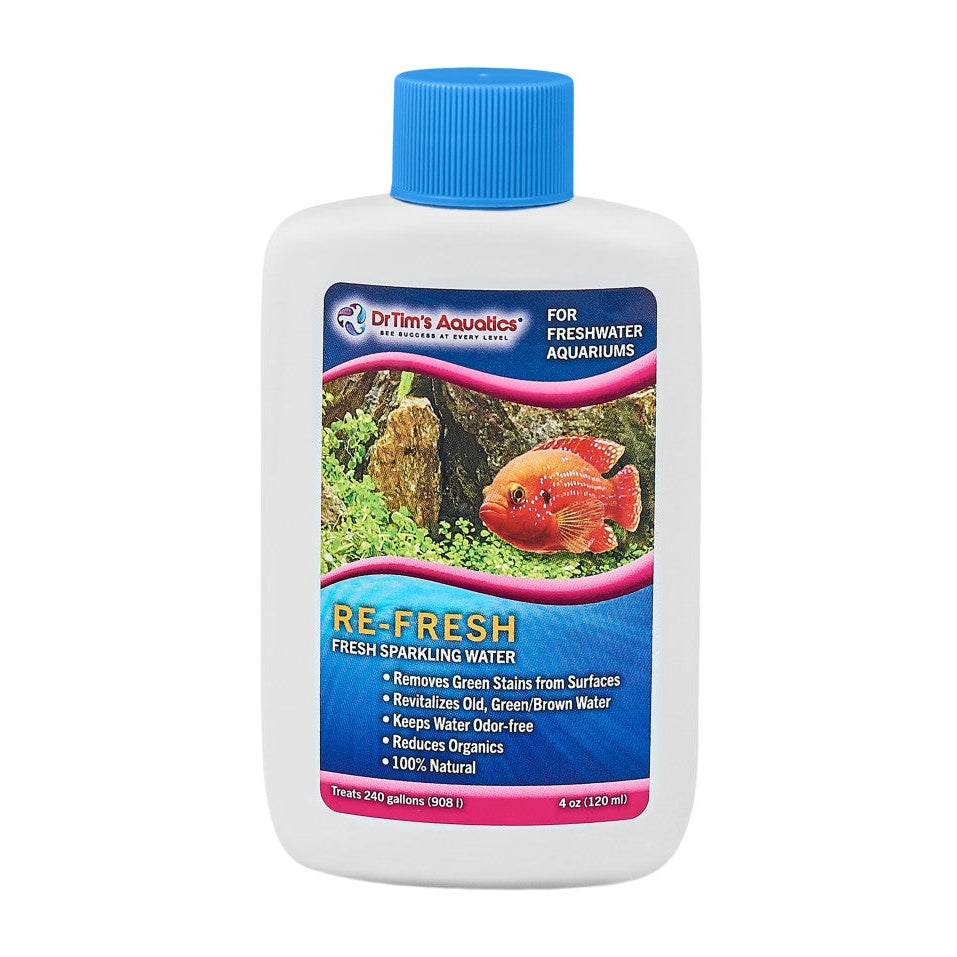 Dr. Tim's Aquatics Re-Fresh Revitalizer for Freshwater Aquarium 1ea/4 fl oz